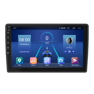 Штатная магнитола Lesko для Ford C-MAX I Рестайлинг 2007-2010 экран 9" 6/128Gb 4G Wi-Fi GPS Top