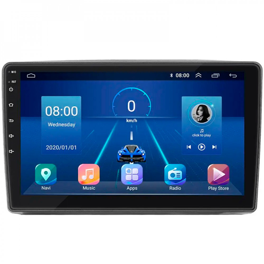 Штатная магнитола Lesko для Ford Escape I Рестайлинг 2004-2007 экран 9" 6/128Gb 4G Wi-Fi GPS Top