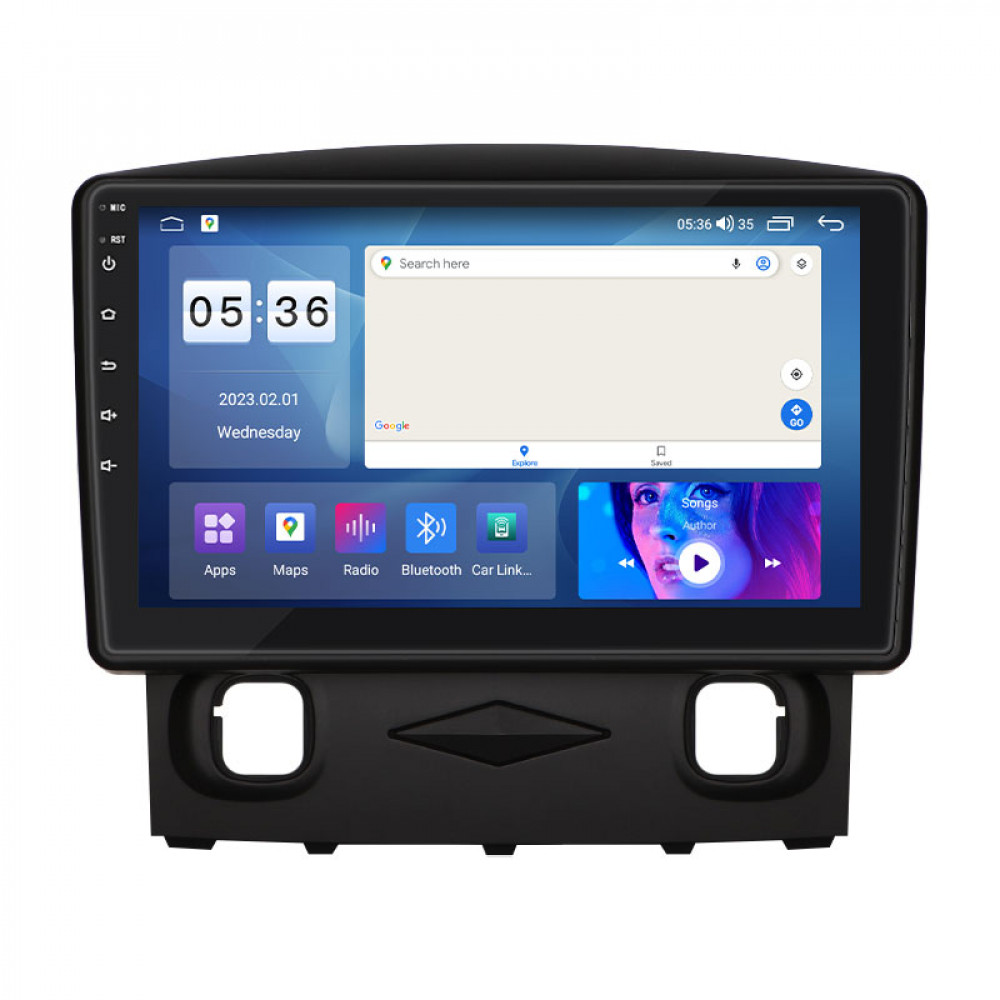Штатная магнитола Lesko для Ford Escape II 2007-2012 экран 9" 2/32Gb CarPlay 4G Wi-Fi GPS Prime
