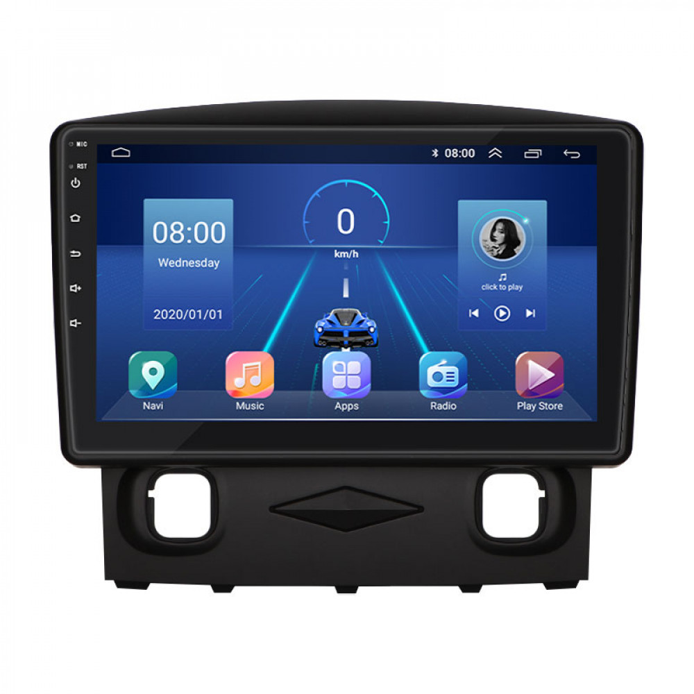 Штатная магнитола Lesko для Ford Escape II 2007-2012 экран 9" 4/64Gb 4G Wi-Fi GPS Top