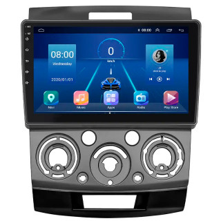 Штатная магнитола Lesko для Ford Everest II 2006-2009 экран 9" 6/128Gb 4G Wi-Fi GPS Top