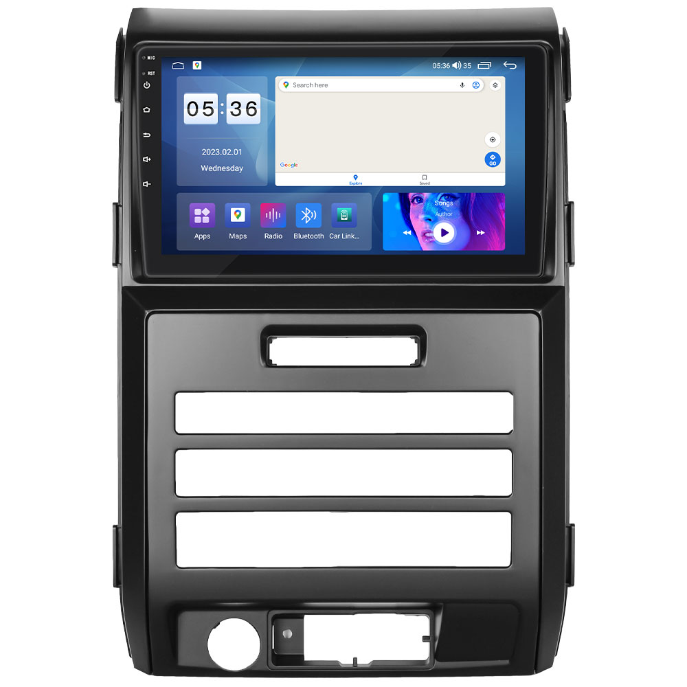 Штатная магнитола Lesko для Ford F-150 XII 2008-2014 экран 9" 2/32Gb CarPlay 4G Wi-Fi GPS Prime