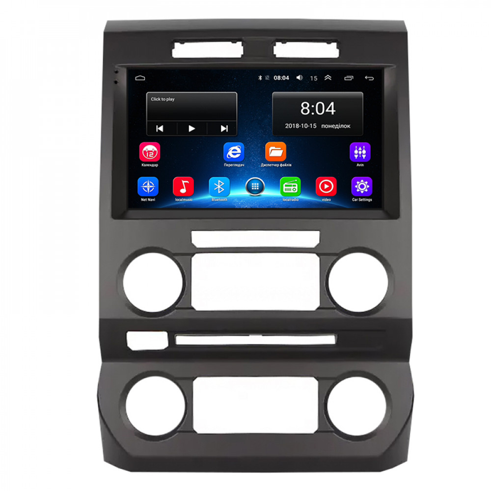 Штатная магнитола Lesko для Ford F-150 XIII Рестайлинг 2017-2020 экран 9" 2/32Gb Wi-Fi GPS Base