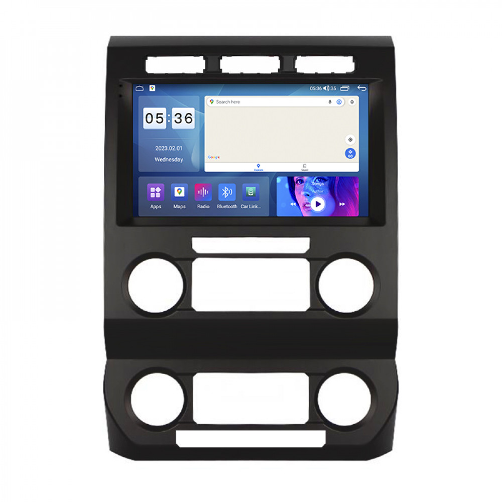 Штатная магнитола Lesko для Ford F-150 XIII Рестайлинг type B 2017-2020 экран 9" 4/64Gb CarPlay 4G Wi-Fi GPS Prime