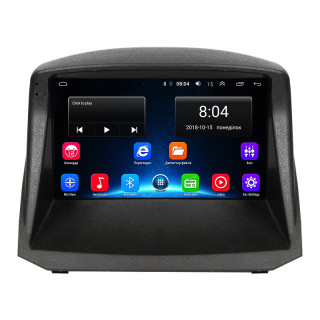 Штатная магнитола Lesko для Ford Fiesta Mk6 2008-2013 экран 9" 2/32Gb Wi-Fi GPS Base