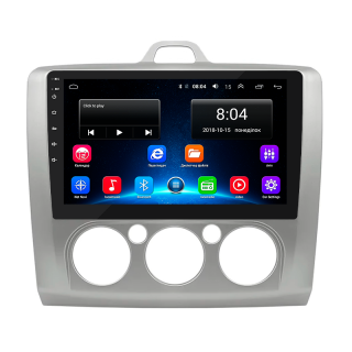 Штатная магнитола Lesko для Ford Focus II (North America) 2007-2010 экран 9" 2/32Gb Wi-Fi GPS Base