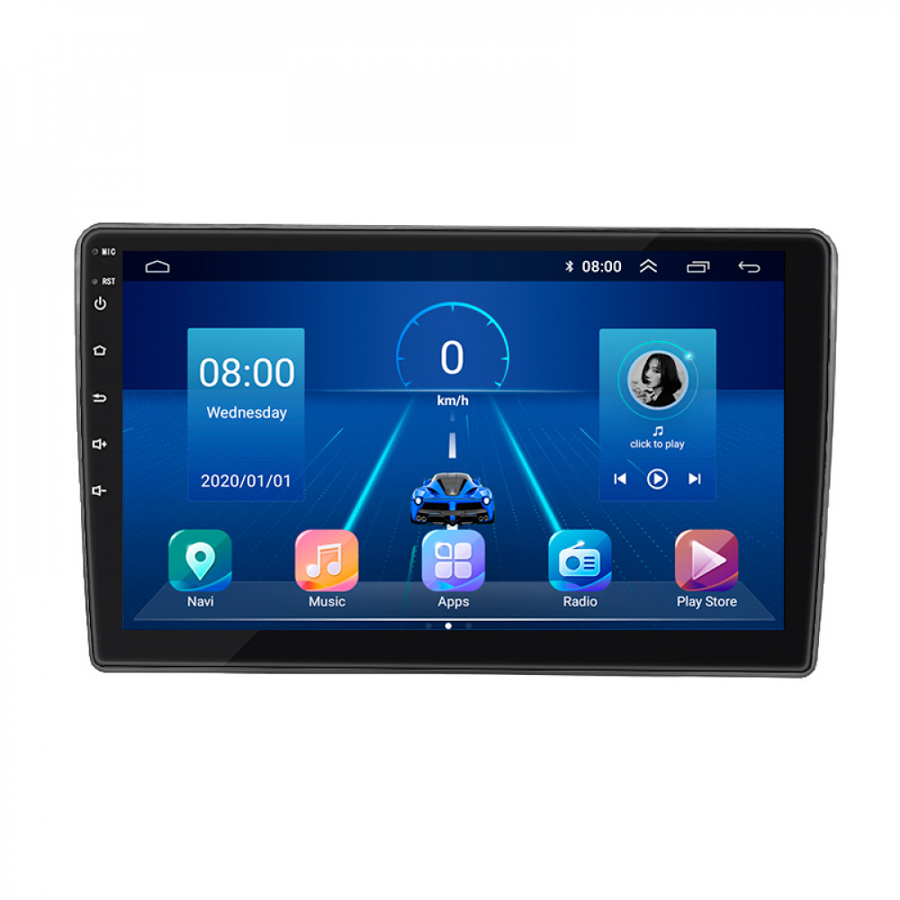 Штатная магнитола Lesko для Ford Kuga I 2008-2013 экран 9" 2/32Gb Wi-Fi GPS Base