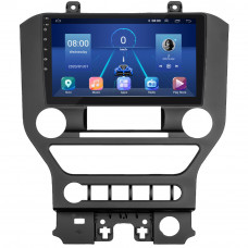 Штатная магнитола Lesko для Ford Mustang VI 2014-2017 экран 9" 4/64Gb 4G Wi-Fi GPS Top