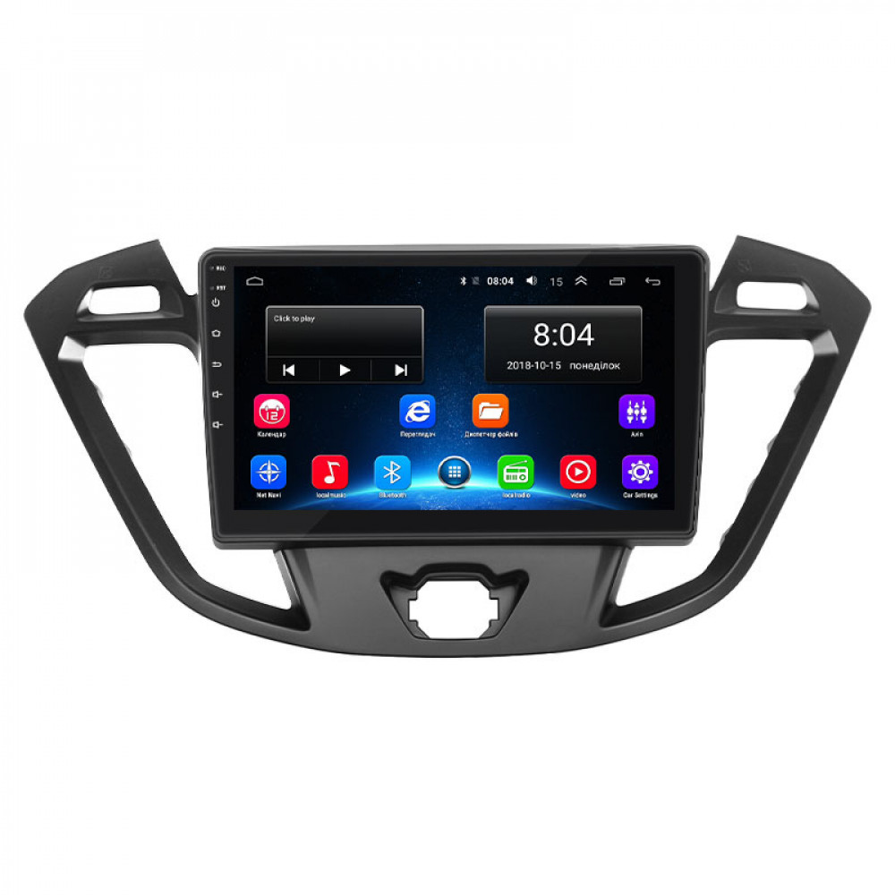 Штатная магнитола Lesko для Ford Tourneo Custom I 2012-2018 экран 9" 2/32Gb Wi-Fi GPS Base