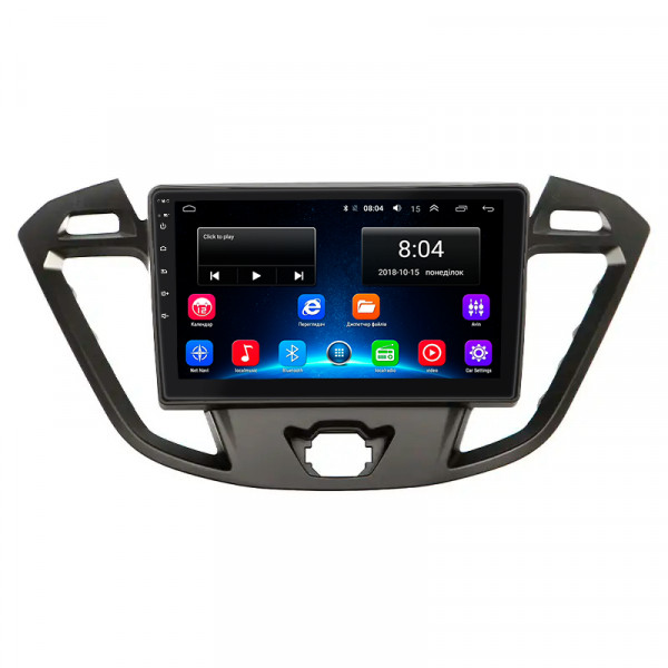 Штатная магнитола Lesko для Ford Transit Connect II 2012-2018 экран 9" 2/32Gb Wi-Fi GPS Base