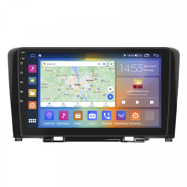 Штатная магнитола Lesko для Great Wall Hover H6  2011-2017 экран 9" 4/64Gb CarPlay 4G Wi-Fi GPS Prime