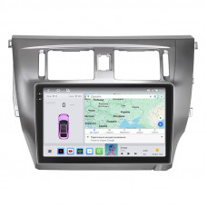 Штатная магнитола Lesko для Great Wall Voleex C30  2010-2014 экран 9" 4/64 QLED CarPlay 4G Wi-Fi GPS 360 Prime