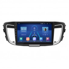 Штатная магнитола Lesko для Honda Accord IX Рестайлинг 2015-2019 экран 10" 6/128Gb 4G Wi-Fi GPS Top