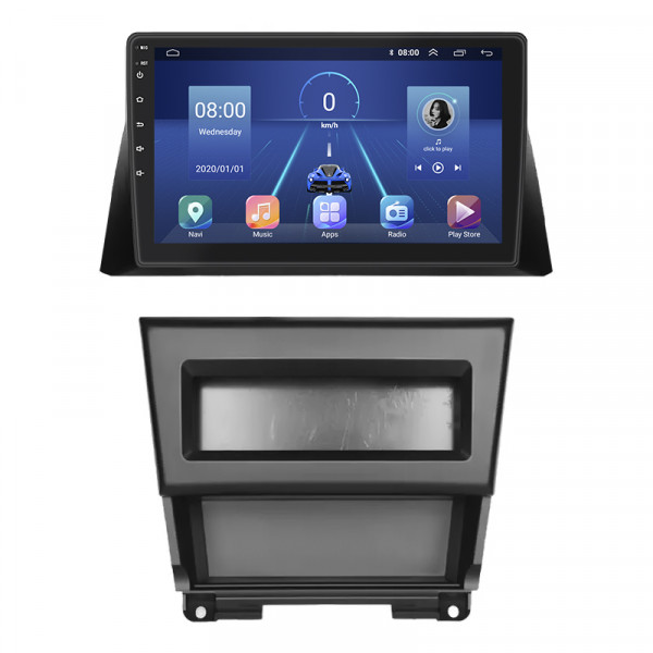 Штатная магнитола Lesko для Honda Accord VIII Рестайлинг 2011-2015 экран 10" 2/32Gb 4G Wi-Fi GPS Top