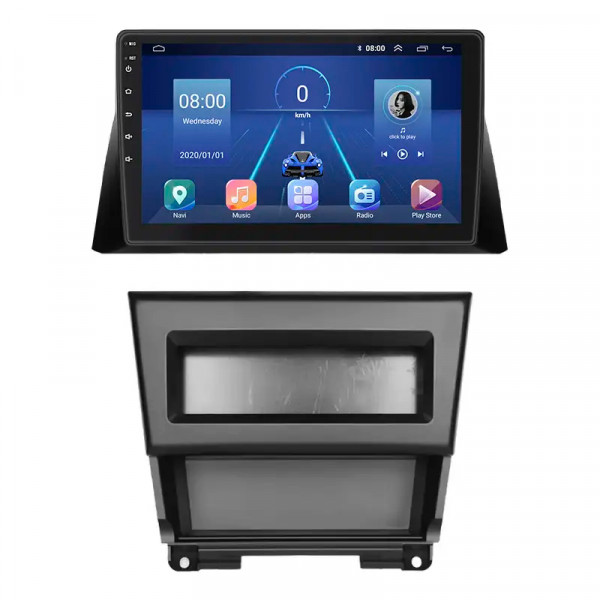 Штатная магнитола Lesko для Honda Accord VIII Рестайлинг 2011-2015 экран 10" 6/128Gb 4G Wi-Fi GPS Top