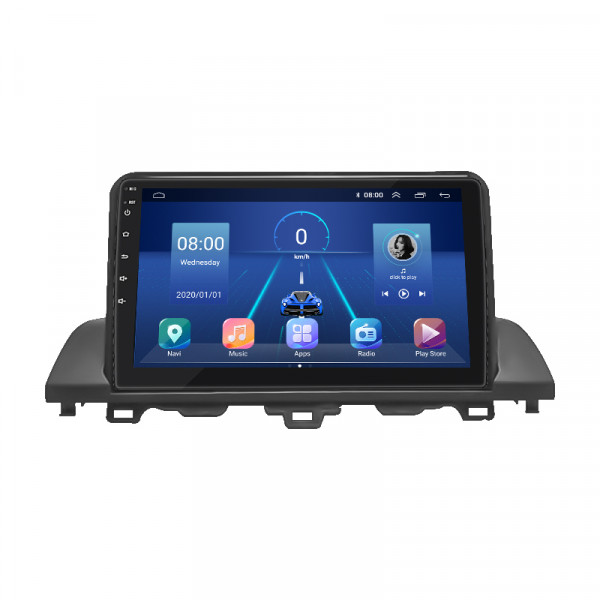 Штатная магнитола Lesko для Honda Accord X Рестайлинг 2020-н.в. экран 9" 2/32Gb 4G Wi-Fi GPS Top