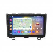 Штатная магнитола Lesko для Honda CR-V III 2006-2009 экран 9" 4/64Gb CarPlay 4G Wi-Fi GPS Prime