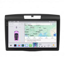 Штатная магнитола Lesko для Honda CR-V IV 2011-2015 экран 9" 4/64 QLED CarPlay 4G Wi-Fi GPS 360 Prime