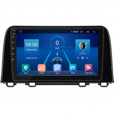 Штатная магнитола Lesko для Honda CR-V V 2016-2020 экран 9" 6/128Gb 4G Wi-Fi GPS Top