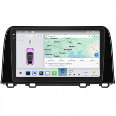 Штатная магнитола Lesko для Honda CR-V V Рестайлинг 2019-н.в. экран 9" 4/64 QLED CarPlay 4G Wi-Fi GPS 360 Prime