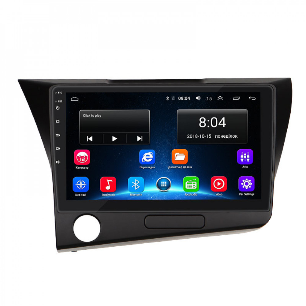 Штатная магнитола Lesko для Honda CR-Z  2010-2016 экран 9" 2/32Gb Wi-Fi GPS Base