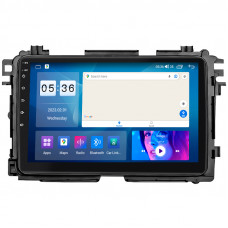 Штатная магнитола Lesko для Honda HR-V II Рестайлинг 2018-н.в. экран 9" 2/32Gb CarPlay 4G Wi-Fi GPS Prime