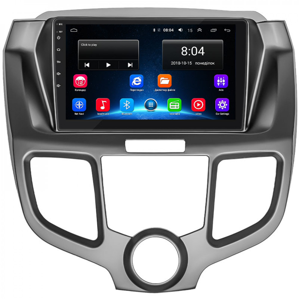 Штатная магнитола Lesko для Honda Odyssey III 2003-2008 экран 10" 2/32Gb Wi-Fi GPS Base