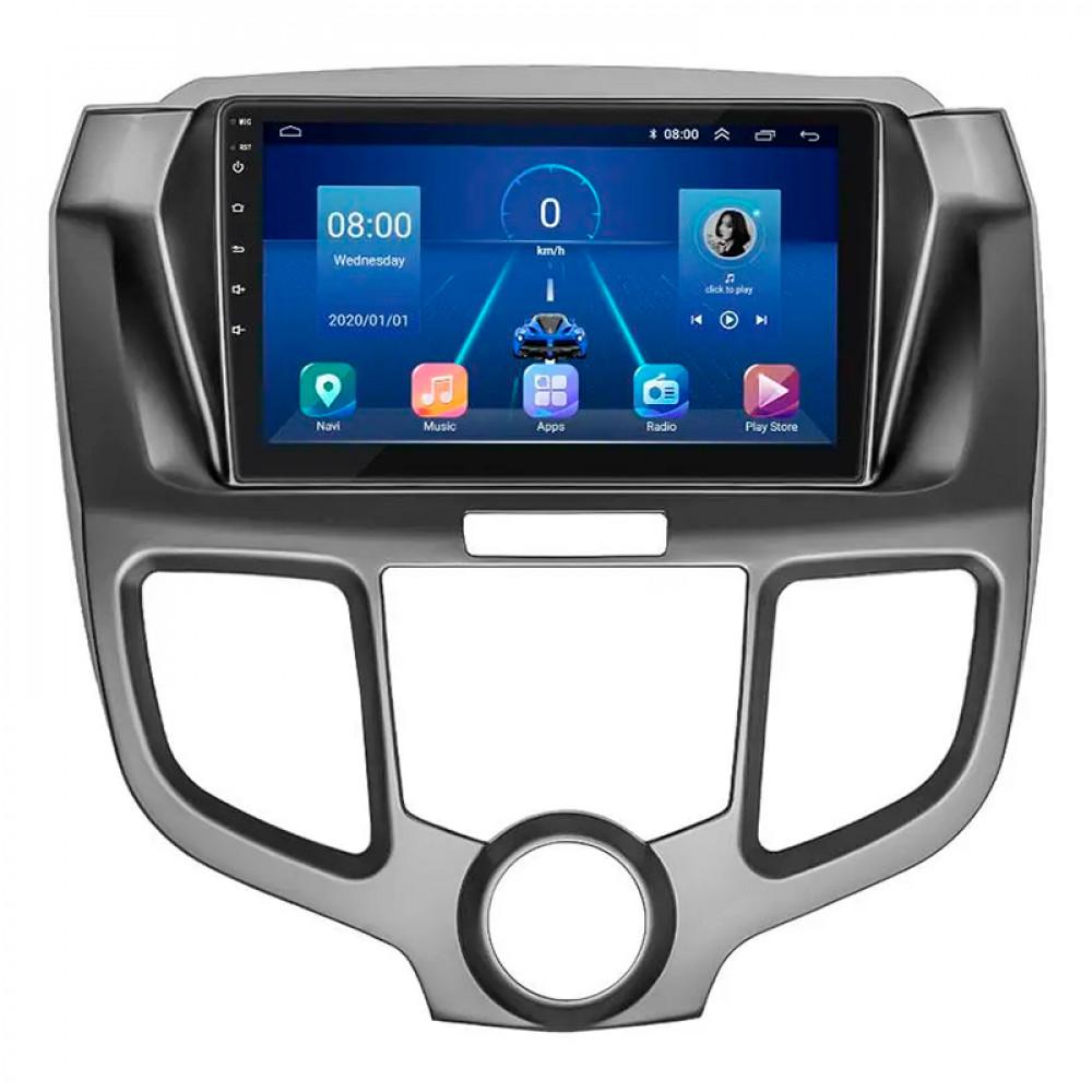 Штатная магнитола Lesko для Honda Odyssey III 2003-2008 экран 10" 4/64Gb 4G Wi-Fi GPS Top