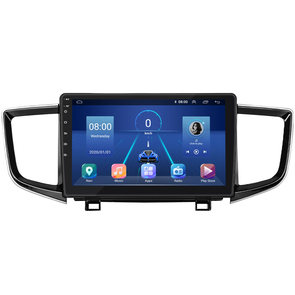 Штатная магнитола Lesko для Honda Pilot III 2015-2018 экран 10" 4/64Gb 4G Wi-Fi GPS Top