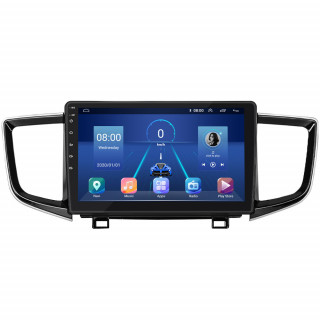 Штатная магнитола Lesko для Honda Pilot III 2015-2018 экран 10" 6/128Gb 4G Wi-Fi GPS Top