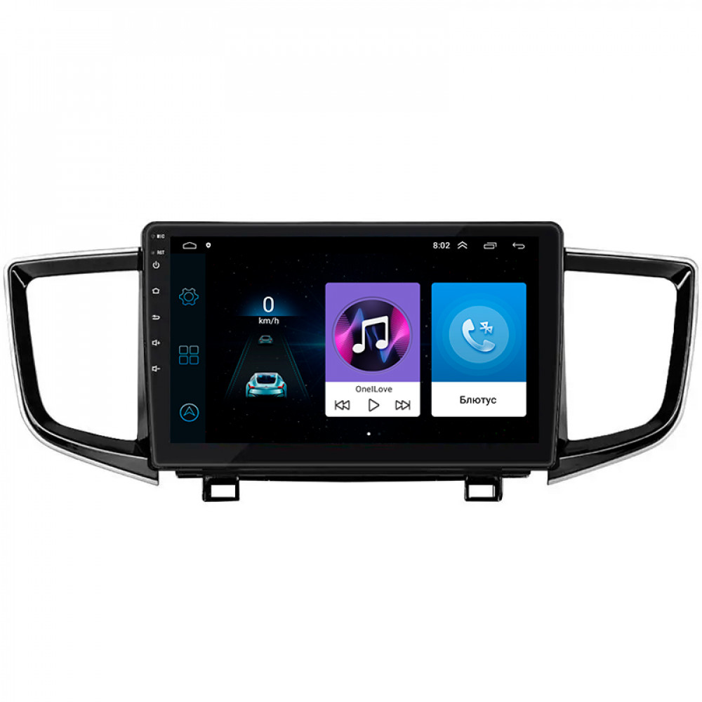 Штатная магнитола Lesko для Honda Pilot III Рестайлинг 2018-н.в. экран 10" 1/16Gb Wi-Fi GPS Base