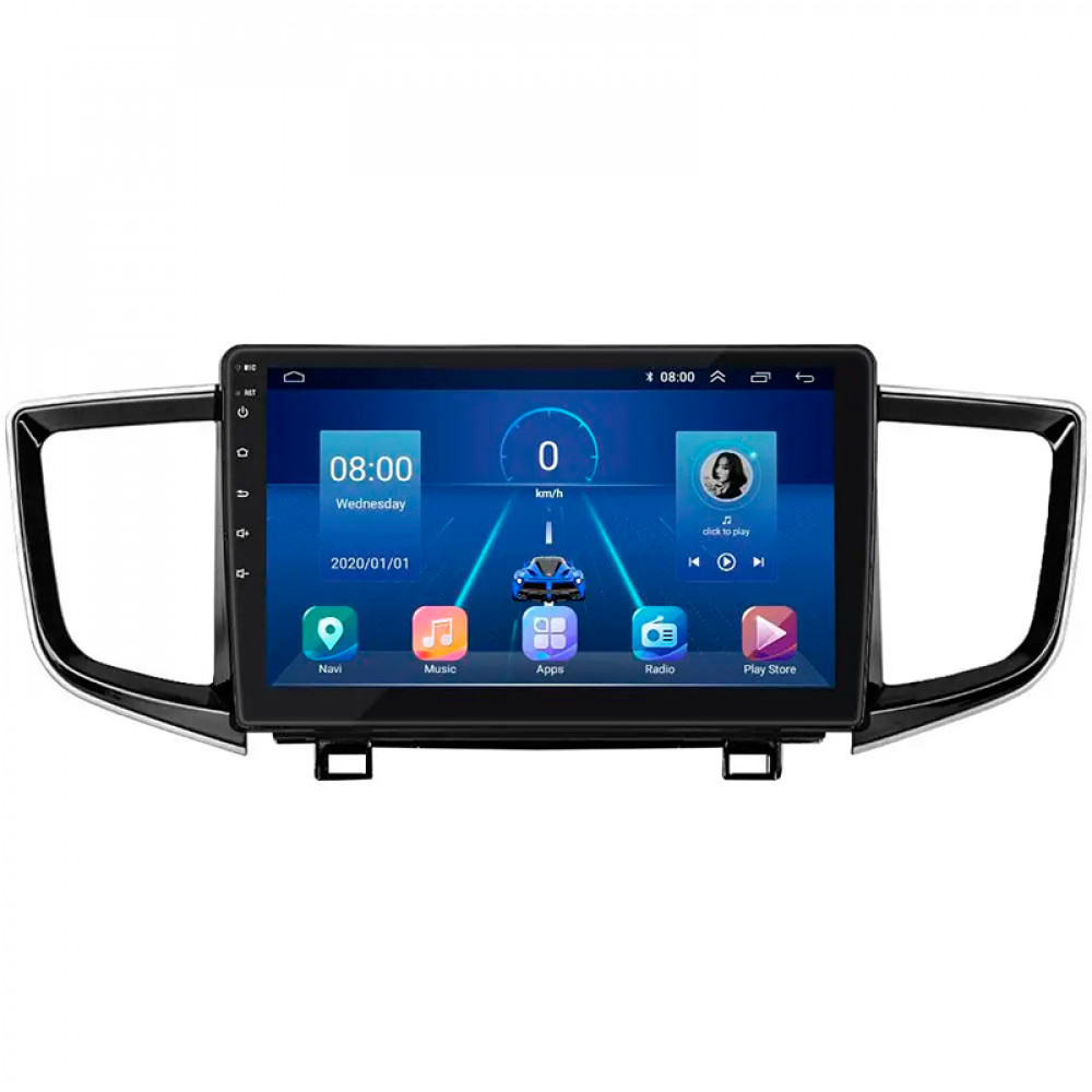 Штатная магнитола Lesko для Honda Pilot III Рестайлинг 2018-н.в. экран 10" 4/64Gb 4G Wi-Fi GPS Top