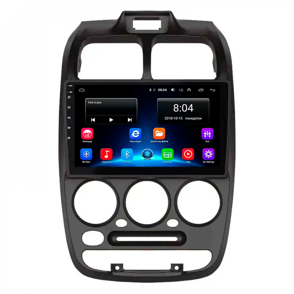 Штатная магнитола Lesko для Hyundai Accent II Рестайлинг 2002-2005 экран 9" 2/32Gb Wi-Fi GPS Base