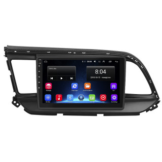 Штатная магнитола Lesko для Hyundai Avante AD 2018-2020 экран 9" 2/32Gb Wi-Fi GPS Base