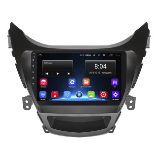 Штатная магнитола Lesko для Hyundai Elantra V (MD) 2010-2014 экран 9" 2/32Gb Wi-Fi GPS Base
