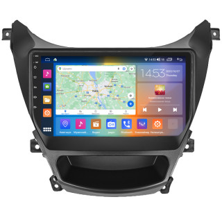 Штатная магнитола Lesko для Hyundai Elantra V (MD) Рестайлинг 2013-2016 экран 9" 2/32Gb CarPlay 4G Wi-Fi GPS Prime