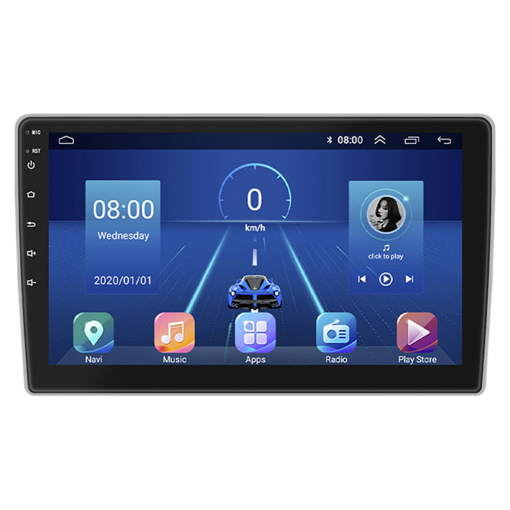 Штатная магнитола Lesko для Hyundai Grand Starex I 2007-2015 экран 9" 4/64Gb 4G Wi-Fi GPS Top