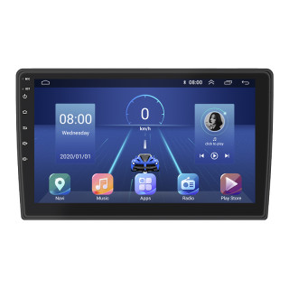 Штатная магнитола Lesko для Hyundai Grandeur IV Рестайлинг 2009-2011 экран 9" 4/64Gb 4G Wi-Fi GPS Top