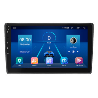 Штатная магнитола Lesko для Hyundai H-1 II ver 2 2007-2015 экран 9" 4/64Gb 4G Wi-Fi GPS Top