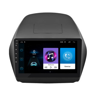Штатная магнитола Lesko для Hyundai Tucson II 2009-2015 экран 10" 1/16Gb Wi-Fi GPS Base