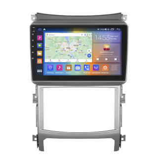 Штатная магнитола Lesko для Hyundai Veracruz  2006-2015 экран 9" 4/64Gb CarPlay 4G Wi-Fi GPS Prime