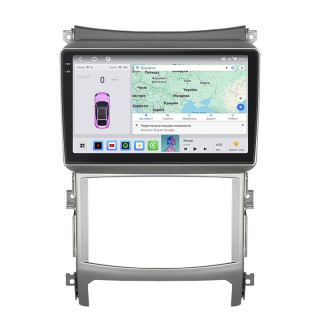 Штатная магнитола Lesko для Hyundai Veracruz  2006-2015 экран 9" 4/64 QLED CarPlay 4G Wi-Fi GPS 360 Prime