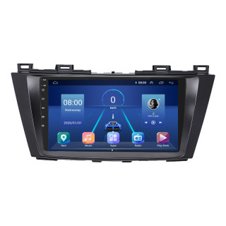 Штатная магнитола Lesko для Mazda Premacy III (CW) 2010-2017 экран 9" 6/128Gb 4G Wi-Fi GPS Top
