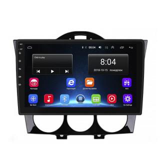 Штатная магнитола Lesko для Mazda RX-8 I 2003-2008 экран 9" 2/32Gb Wi-Fi GPS Base