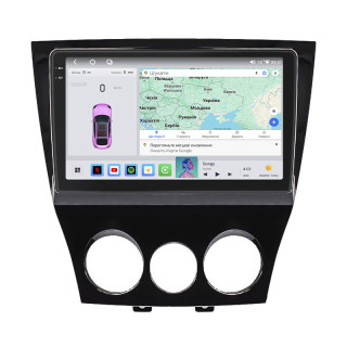 Штатная магнитола Lesko для Mazda RX-8 I Рестайлинг 2008-2012 экран 9" 4/64 QLED CarPlay 4G Wi-Fi GPS 360 Prime