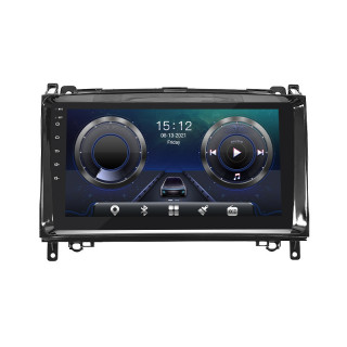 Штатная магнитола Lesko для Mercedes-Benz A-Класс II (W169) 2004-2008 экран 9" 4/64Gb 4G Wi-Fi GPS Top