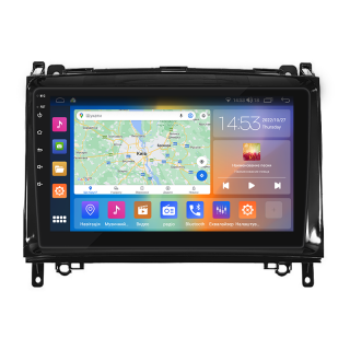 Штатная магнитола Lesko для Mercedes-Benz B-Класс I (W245) 2005-2009 экран 9" 4/64Gb CarPlay 4G Wi-Fi GPS Prime