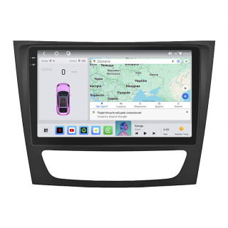 Штатная магнитола Lesko для Mercedes-Benz E-Класс III (W211, S211) Рестайлинг 2006-2009 экран 9" 4/64 QLED CarPlay 4G Wi-Fi GPS 360 Prime