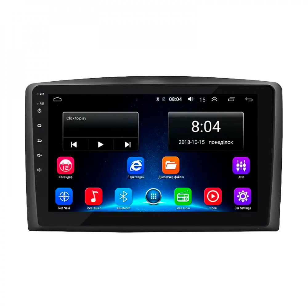 Штатная магнитола Lesko для Mercedes-Benz Metris  2015-н.в. экран 10" 2/32Gb Wi-Fi GPS Base