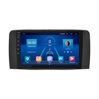 Штатная магнитола Lesko для Mercedes-Benz R-Класс I Рестайлинг 2 2010-2017 экран 9" 2/32Gb CarPlay 4G Wi-Fi GPS Prime